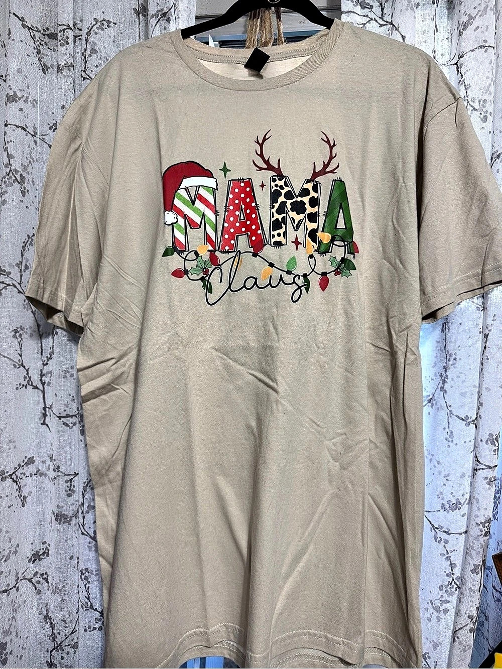 Gildan Softstyle Mama Claus Christmas T-Shirt Mama Claus Christmas Graphic Tee